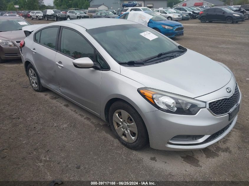 2015 KIA FORTE LX