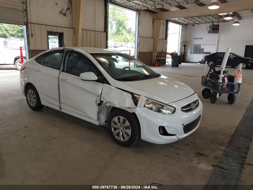 2016 HYUNDAI ACCENT SE