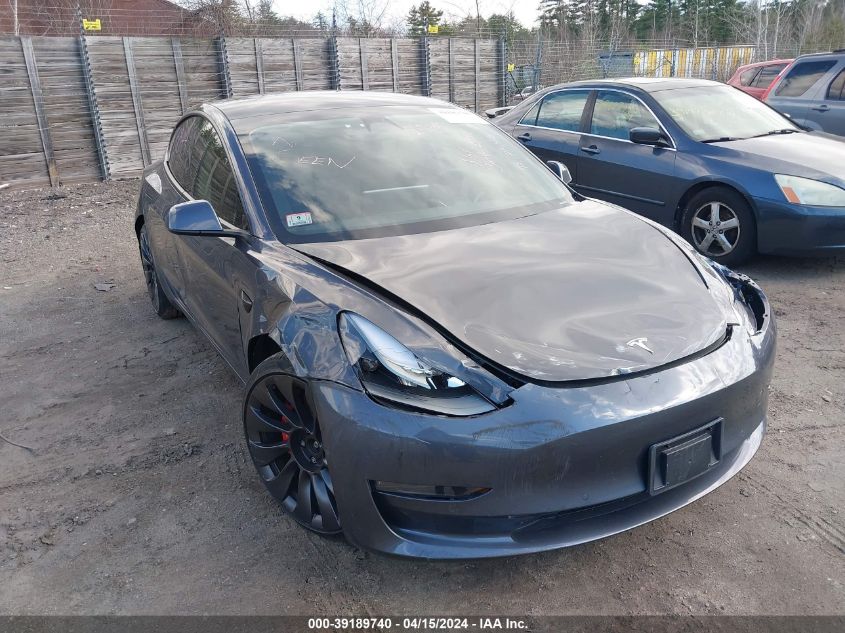 2021 TESLA MODEL 3 PERFORMANCE DUAL MOTOR ALL-WHEEL DRIVE