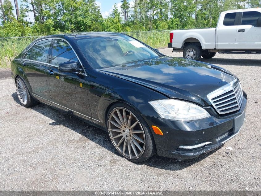 2013 MERCEDES-BENZ S 550 4MATIC