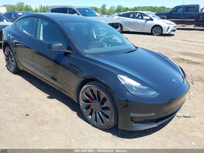 2023 TESLA MODEL 3 PERFORMANCE DUAL MOTOR ALL-WHEEL DRIVE