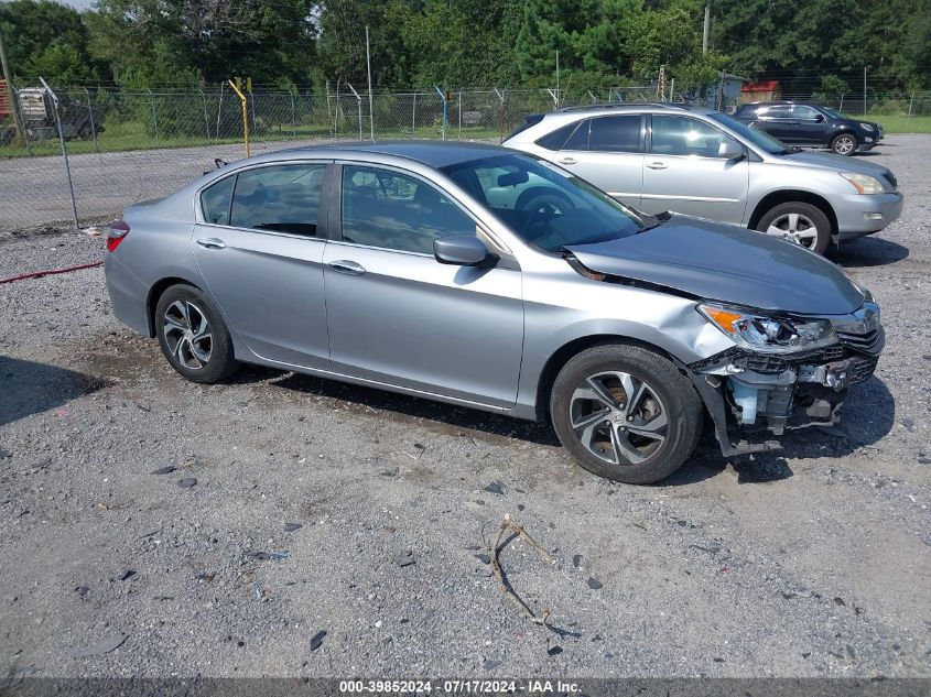 2017 HONDA ACCORD LX