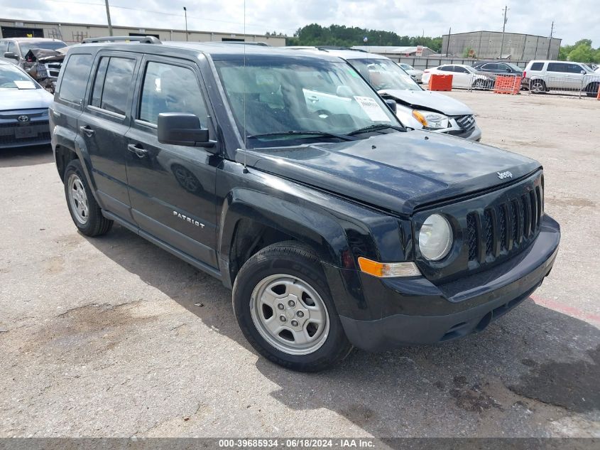 2014 JEEP PATRIOT SPORT