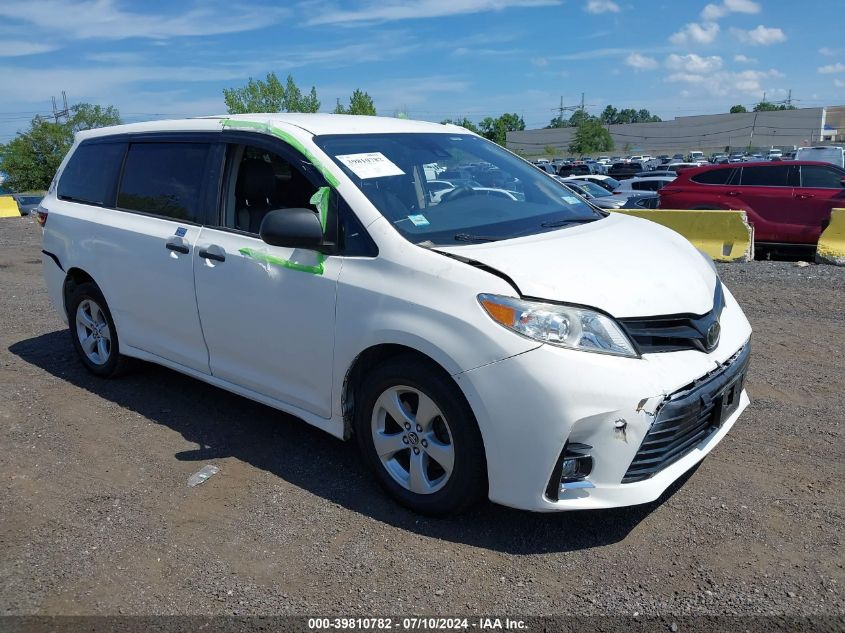 2018 TOYOTA SIENNA L 7 PASSENGER