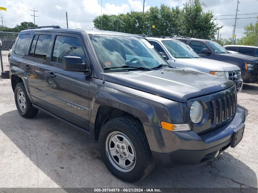 2015 JEEP PATRIOT SPORT