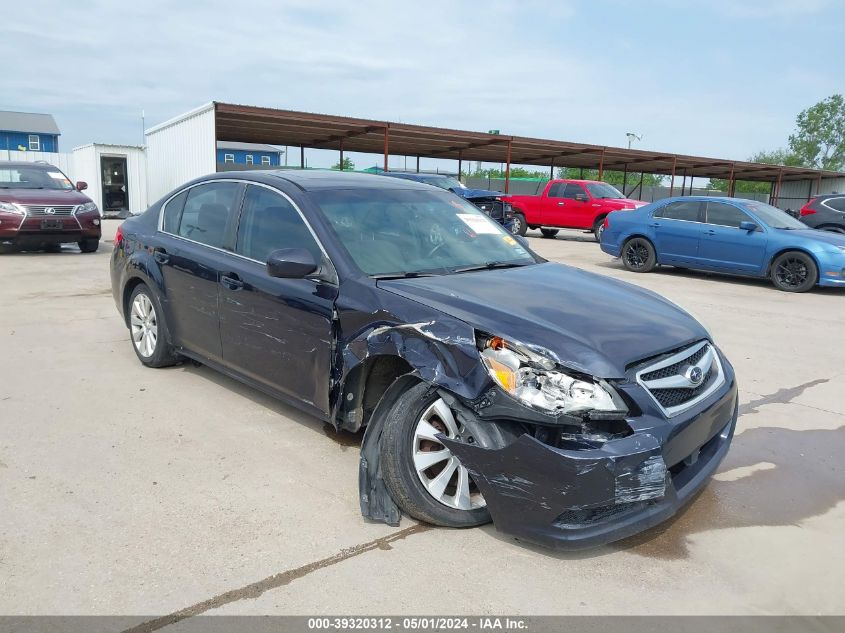 2012 SUBARU LEGACY 2.5I LIMITED