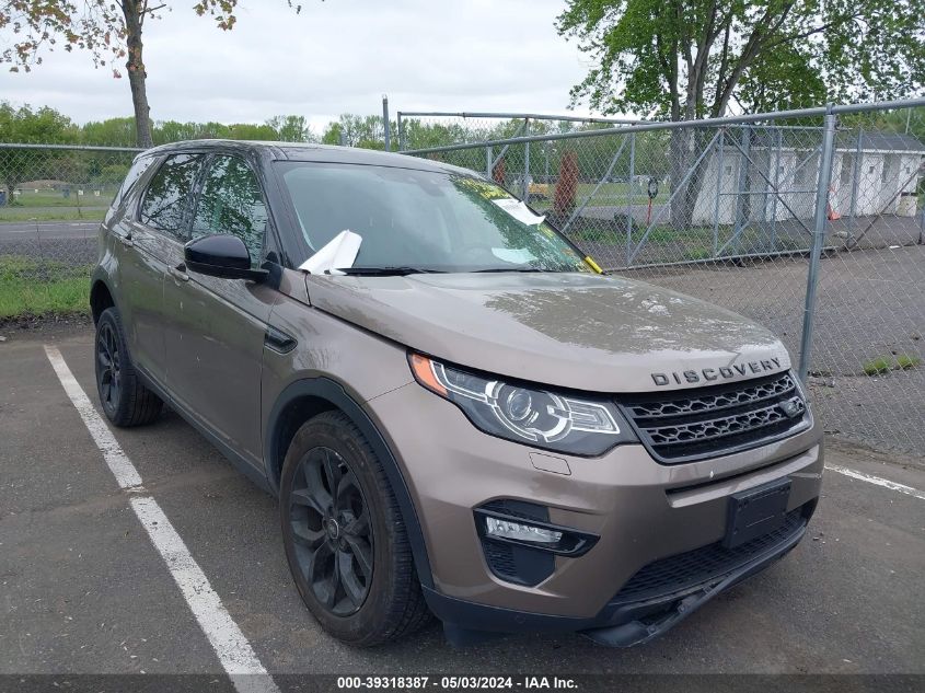 2016 LAND ROVER DISCOVERY SPORT HSE