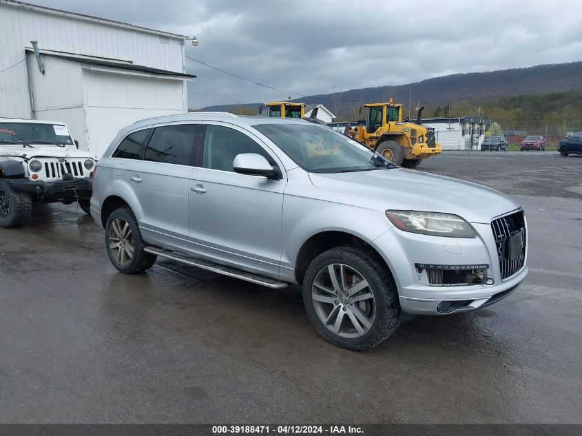 2012 AUDI Q7 3.0 TDI PREMIUM