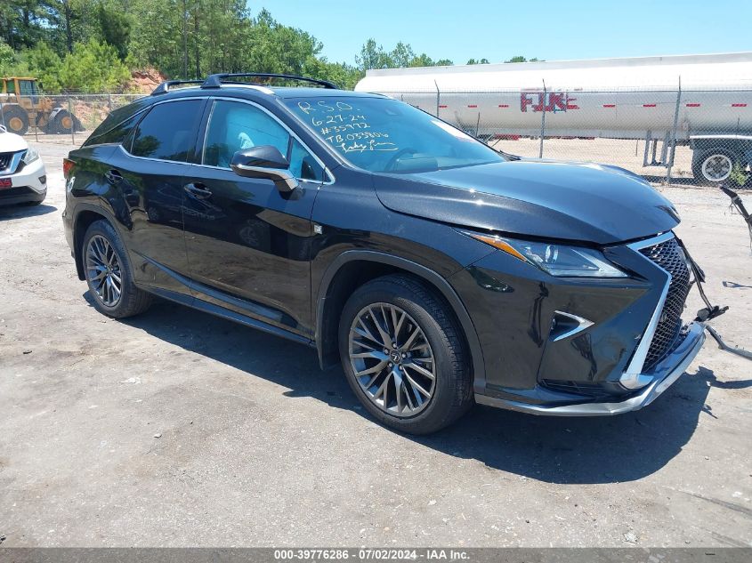 2019 LEXUS RX 350 F SPORT