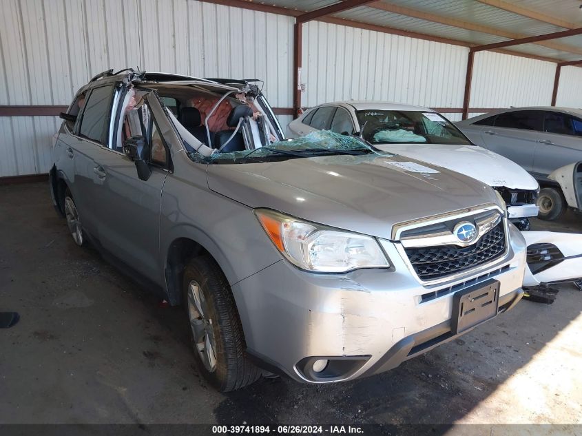 2014 SUBARU FORESTER 2.5I TOURING