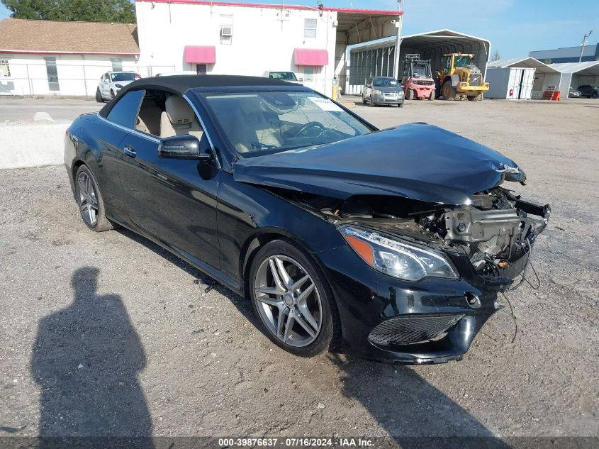 2016 MERCEDES-BENZ E 550