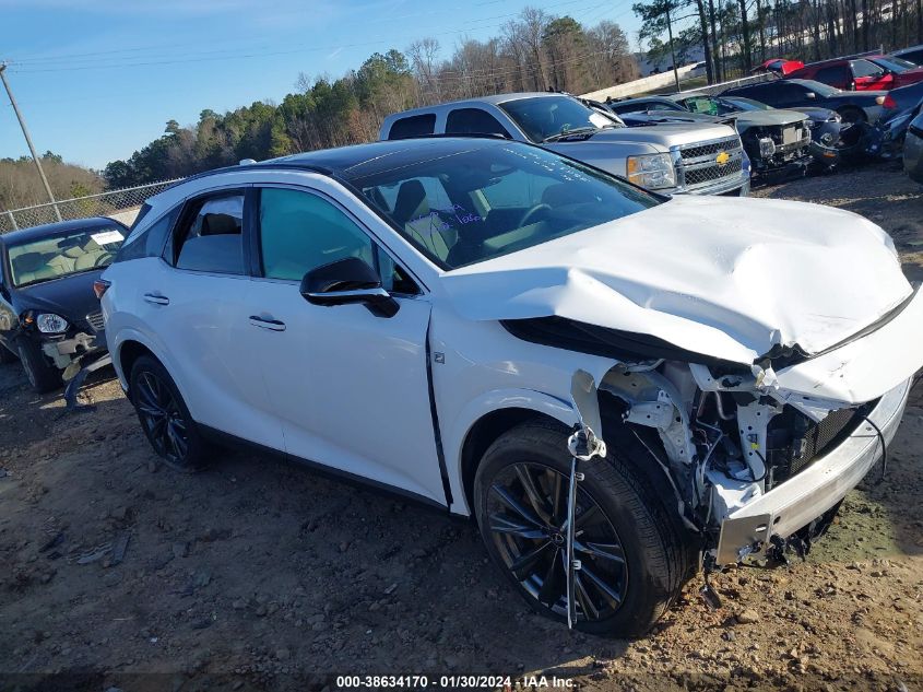 2023 LEXUS RX 350 F SPORT HANDLING