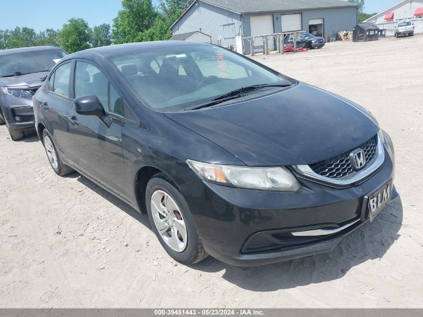 2013 HONDA CIVIC LX