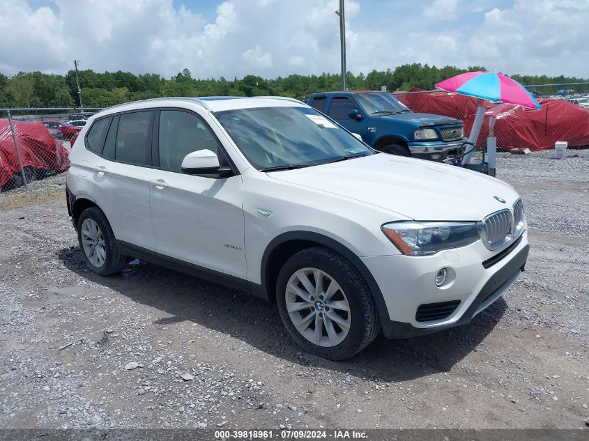 2016 BMW X3 XDRIVE28I