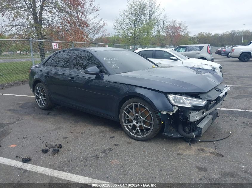 2017 AUDI A4 2.0T PREMIUM