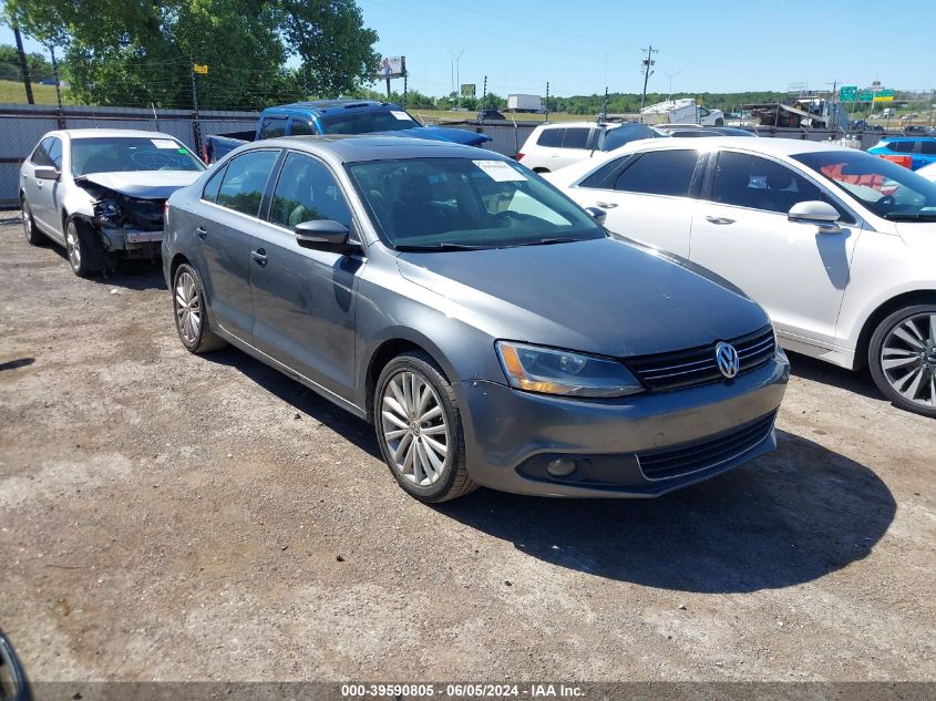 2012 VOLKSWAGEN JETTA 2.5L SEL