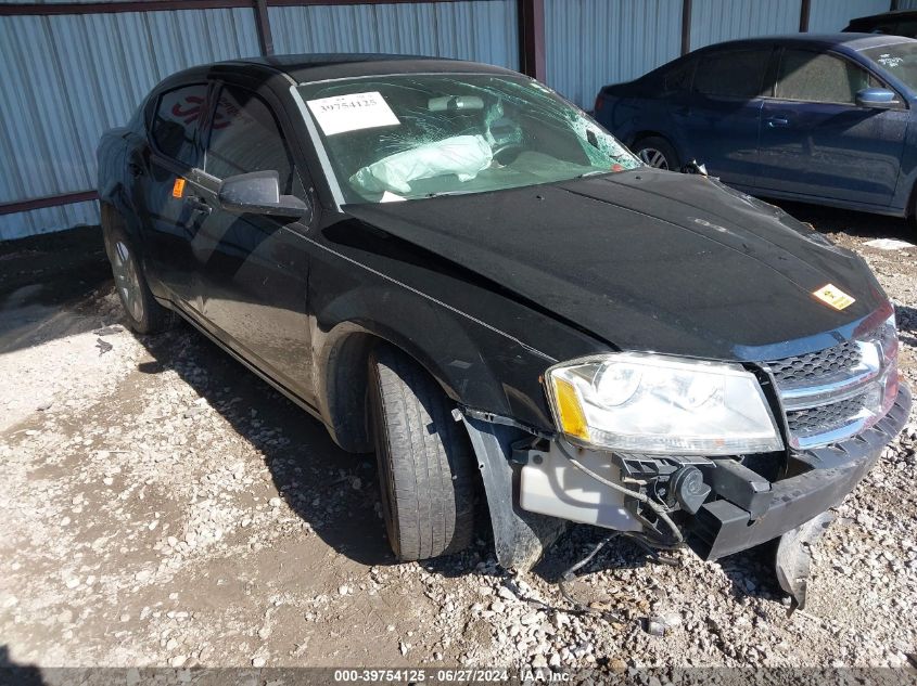 2013 DODGE AVENGER SE