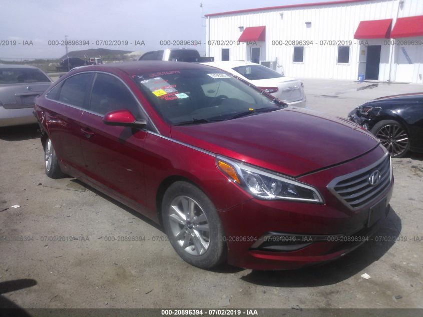 2015 HYUNDAI SONATA 2.4L SE