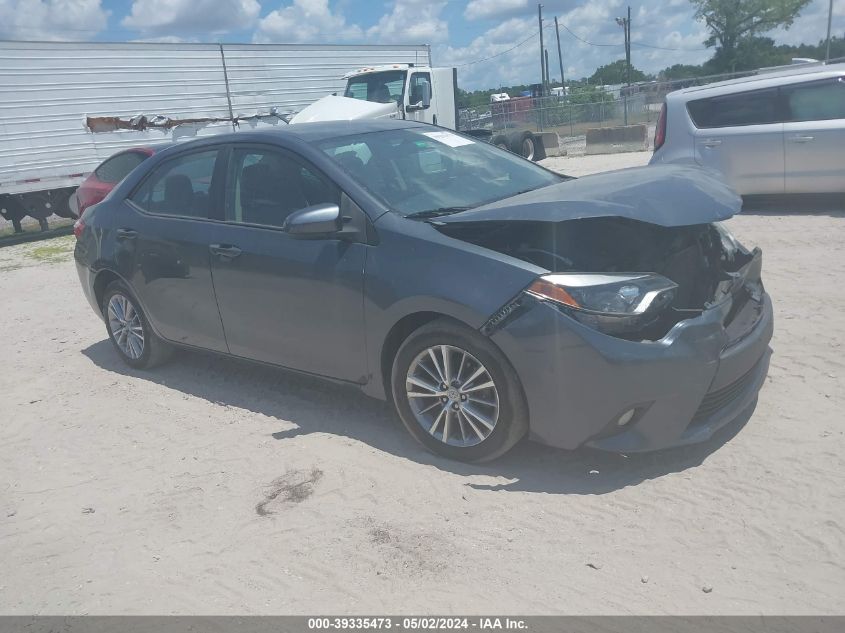 2014 TOYOTA COROLLA L/LE/LE PLUS/LE PREMIUM/S/S PLUS/S PREMIUM