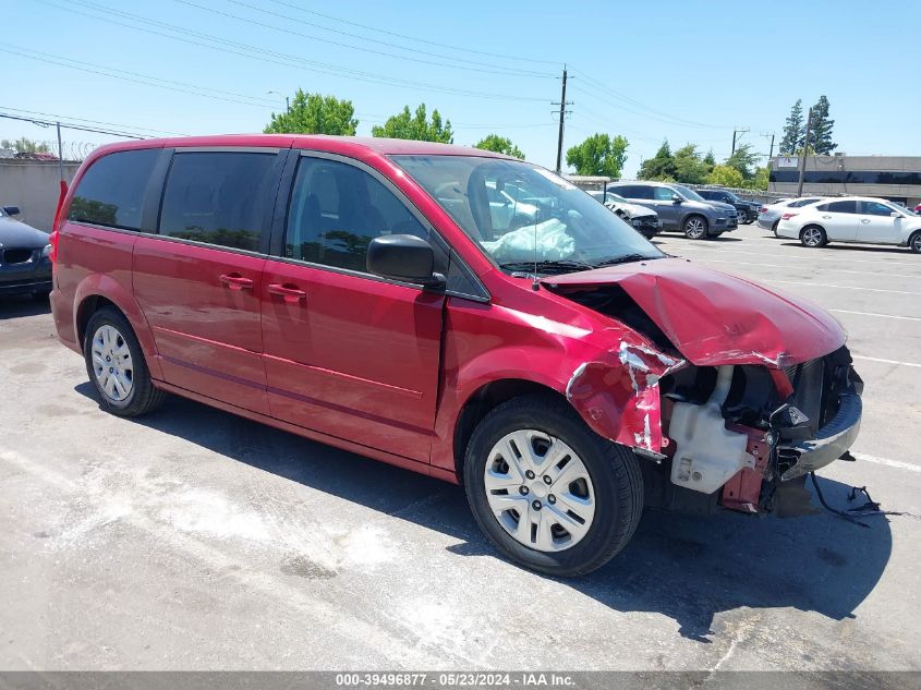 2014 DODGE GRAND CARAVAN SE