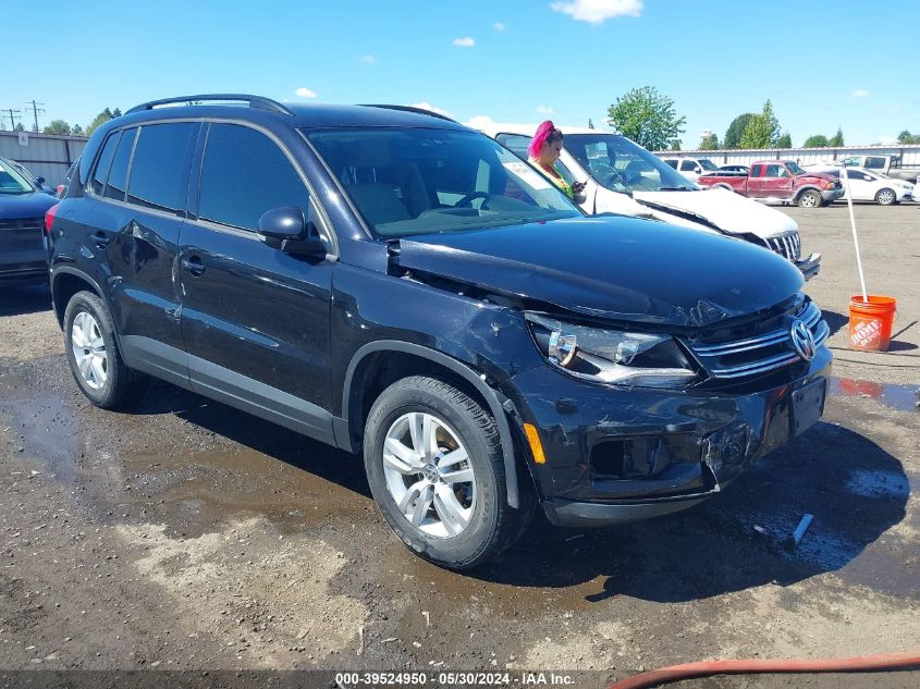 2016 VOLKSWAGEN TIGUAN S