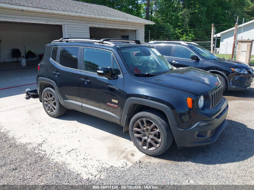 2016 JEEP RENEGADE 75TH ANNIVERSARY