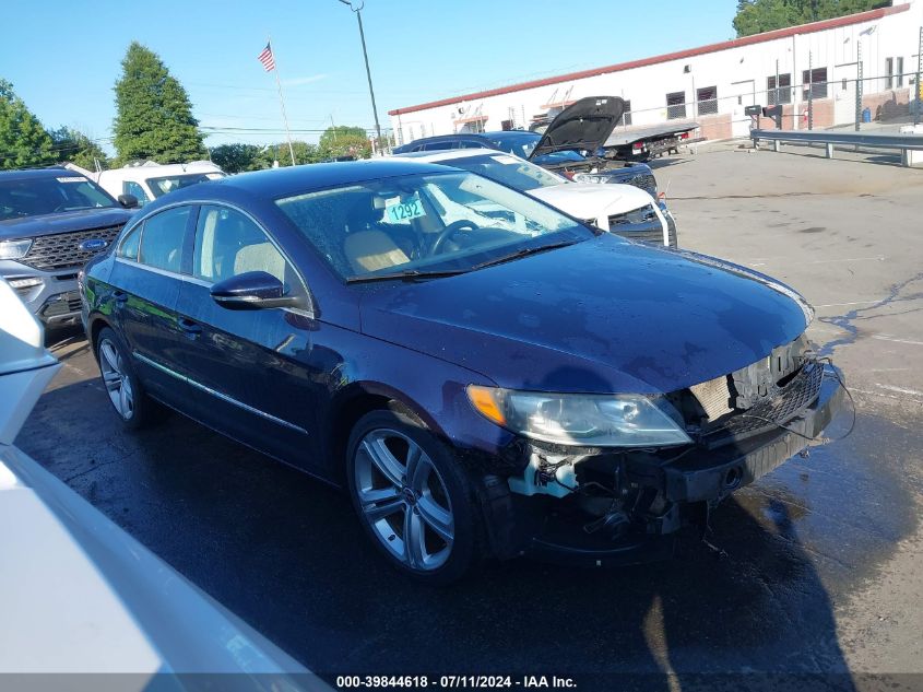 2013 VOLKSWAGEN CC 2.0T SPORT PLUS