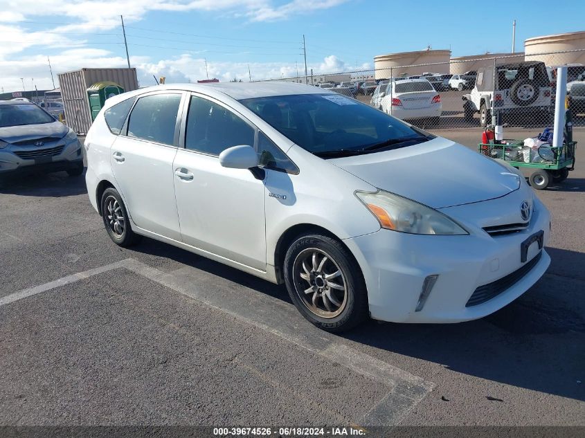 2012 TOYOTA PRIUS V