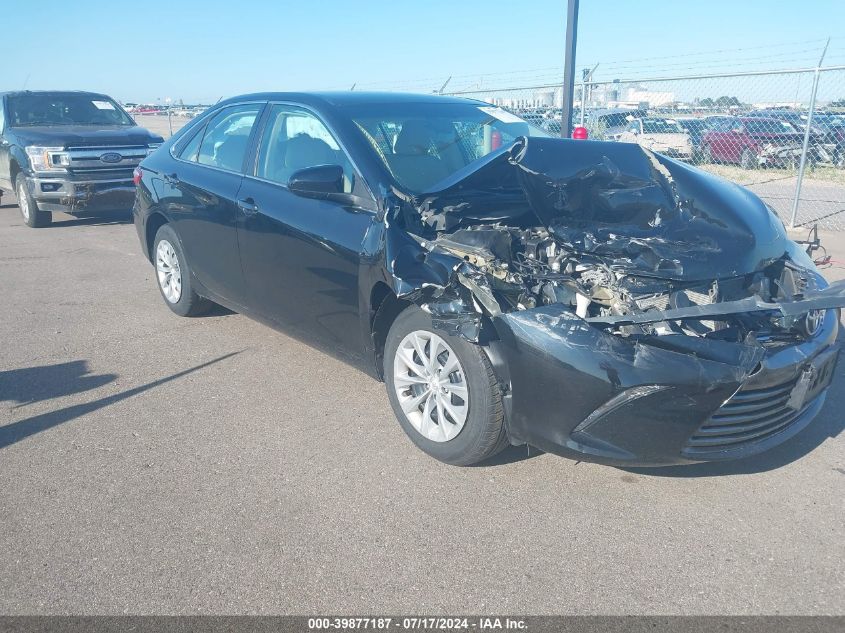 2016 TOYOTA CAMRY LE