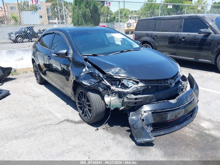 2016 TOYOTA COROLLA L/LE/LE PLS/PRM/S/S PLS