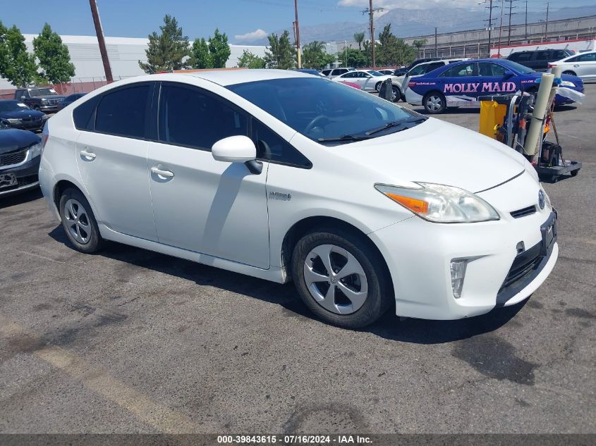 2012 TOYOTA PRIUS TWO