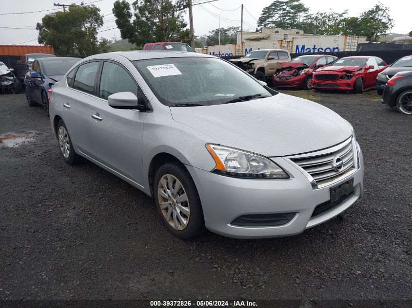 2014 NISSAN SENTRA FE+ S/FE+ SV/S/SL/SR/SV