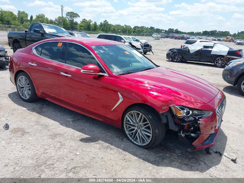 2021 GENESIS G70 2.0T RWD