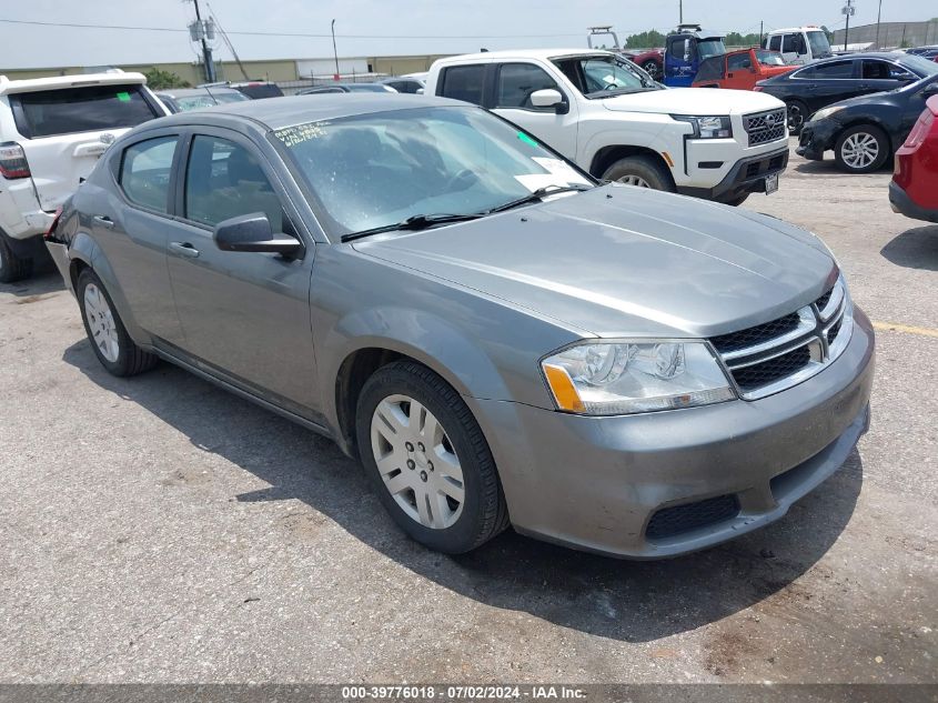 2012 DODGE AVENGER SE