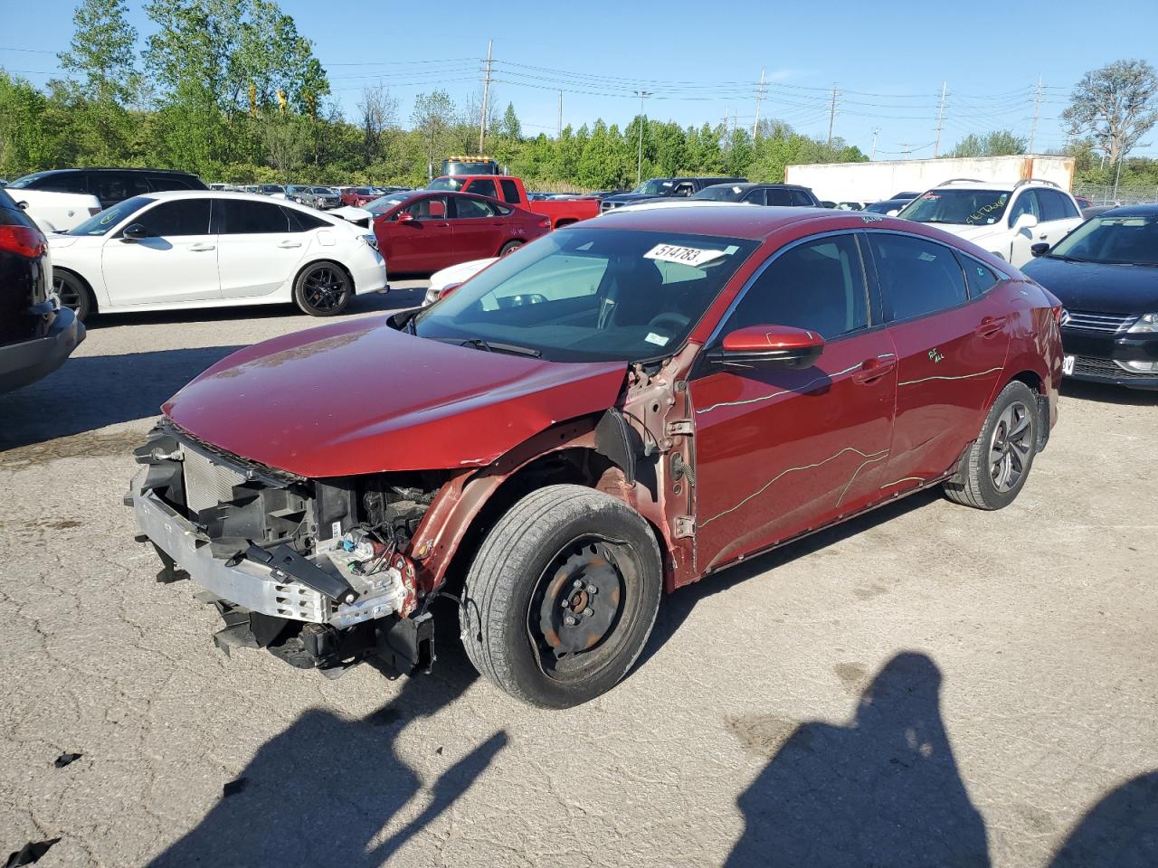 2019 HONDA CIVIC LX