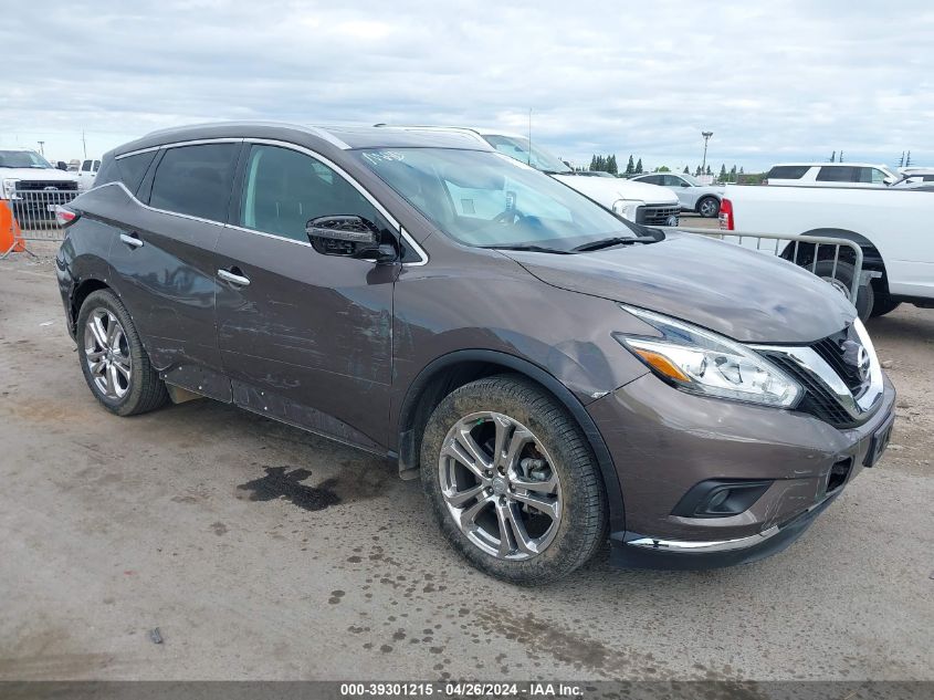 2016 NISSAN MURANO PLATINUM