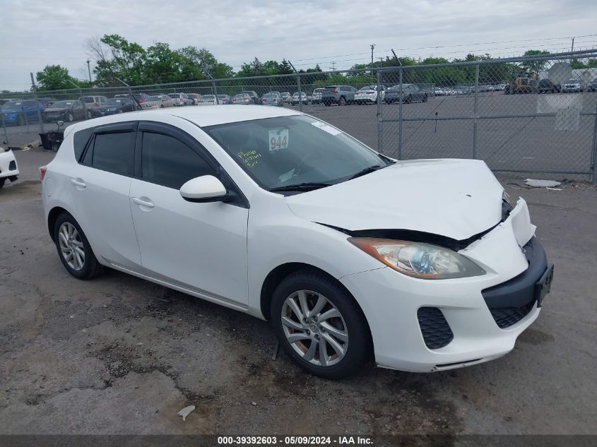 2012 MAZDA MAZDA3 I TOURING