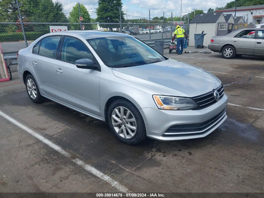 2015 VOLKSWAGEN JETTA 1.8T SE