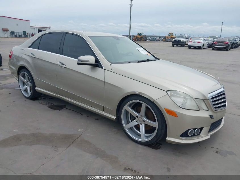 2010 MERCEDES-BENZ E 350