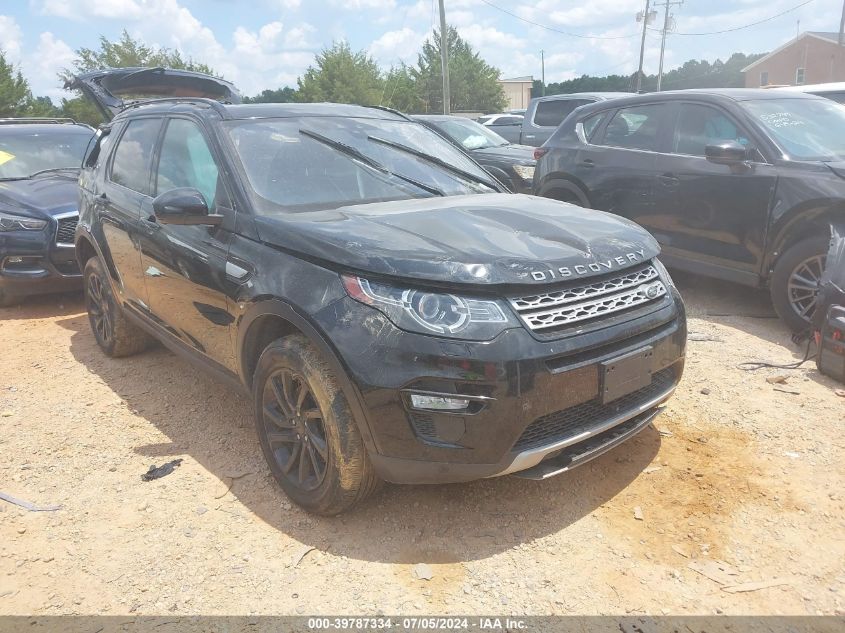 2017 LAND ROVER DISCOVERY SPORT HSE