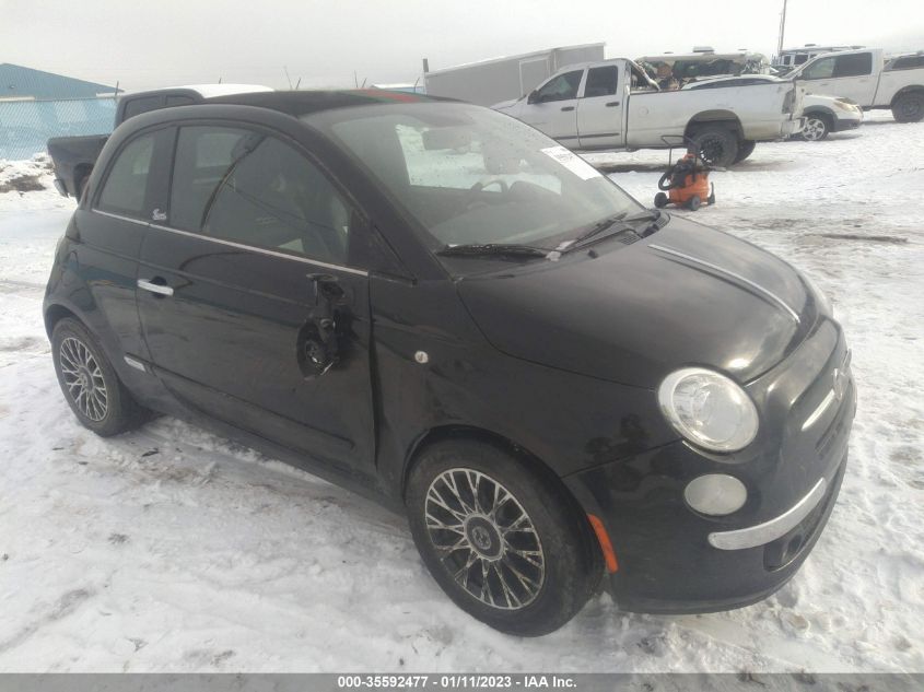 2012 FIAT 500C LOUNGE