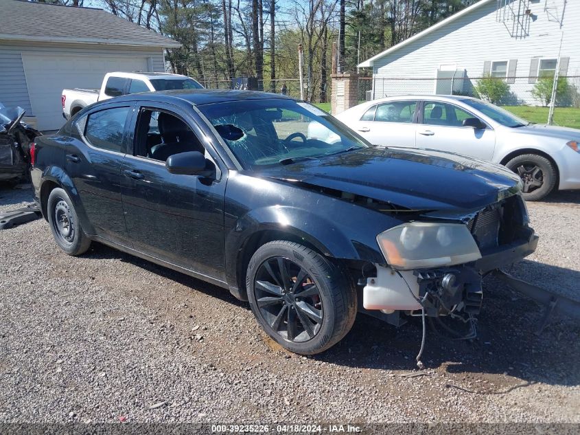 2013 DODGE AVENGER SXT