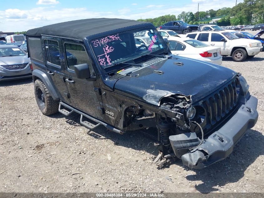 2018 JEEP WRANGLER UNLIMITED SPORT S 4X4