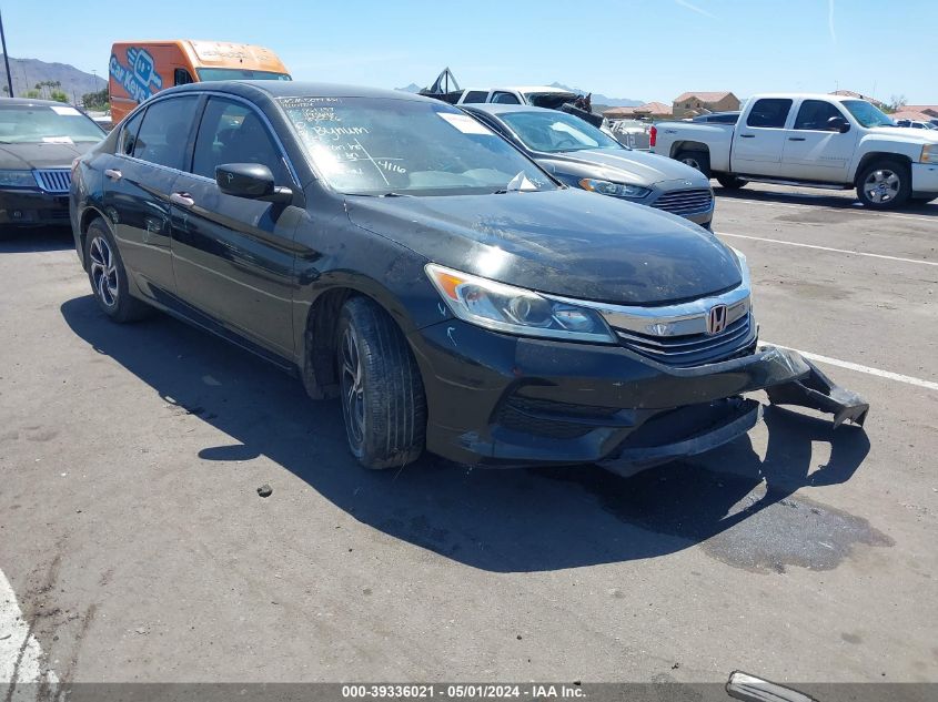 2017 HONDA ACCORD LX