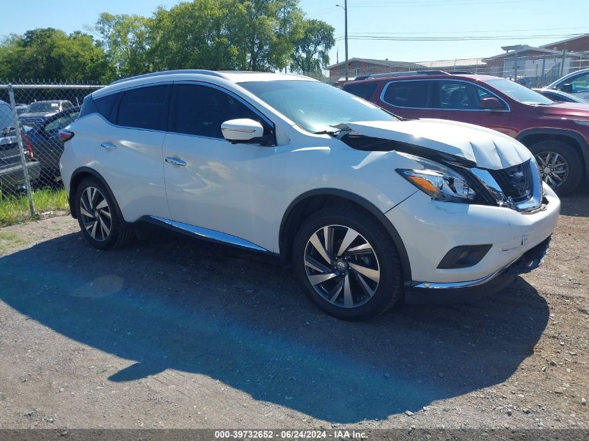 2015 NISSAN MURANO PLATINUM