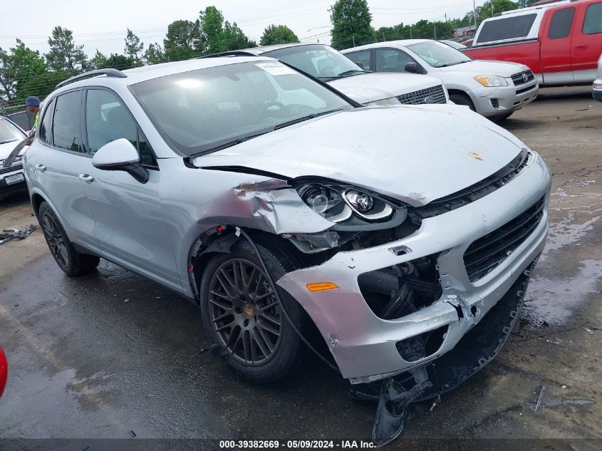 2017 PORSCHE CAYENNE PLATINUM EDITION