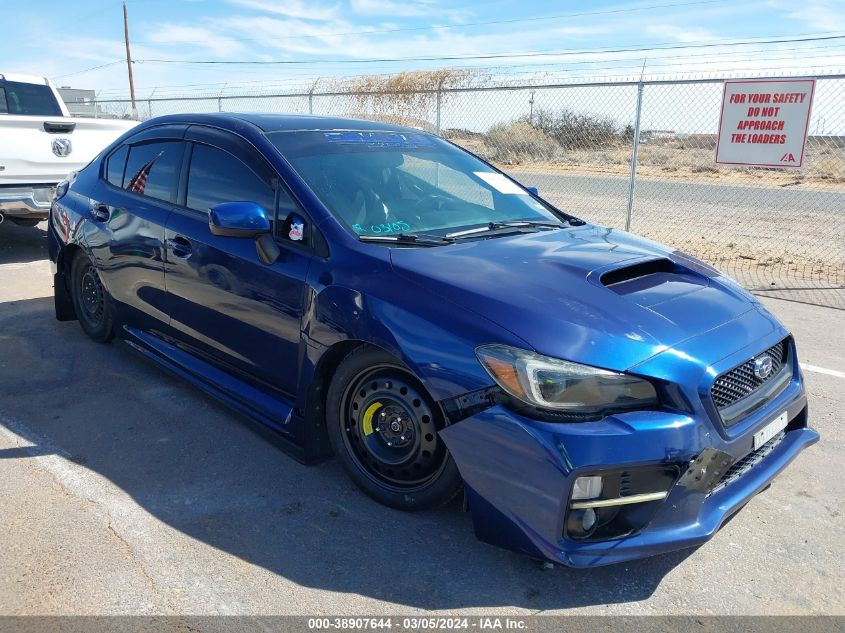 2015 SUBARU WRX PREMIUM