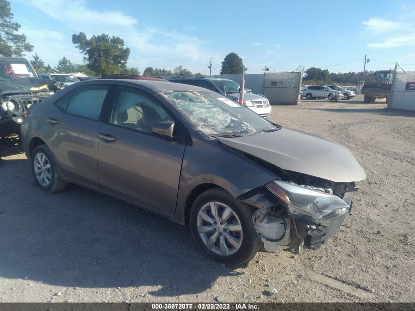 2016 TOYOTA COROLLA LE