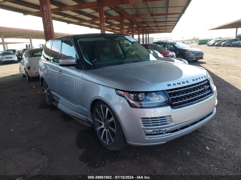 2015 LAND ROVER RANGE ROVER HSE