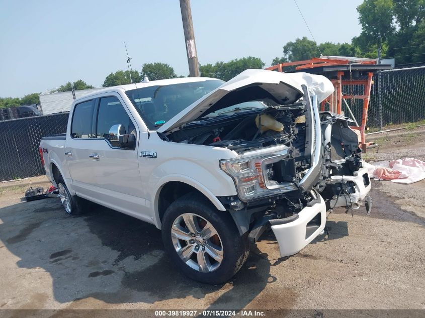 2018 FORD F-150 PLATINUM